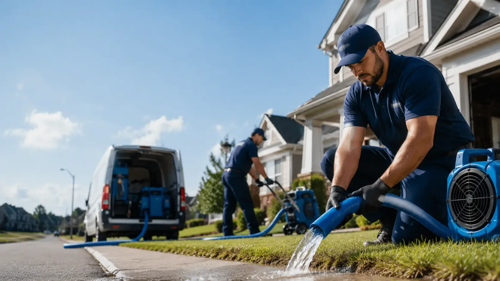 Flood Damage Restoration in Le Roy, MN